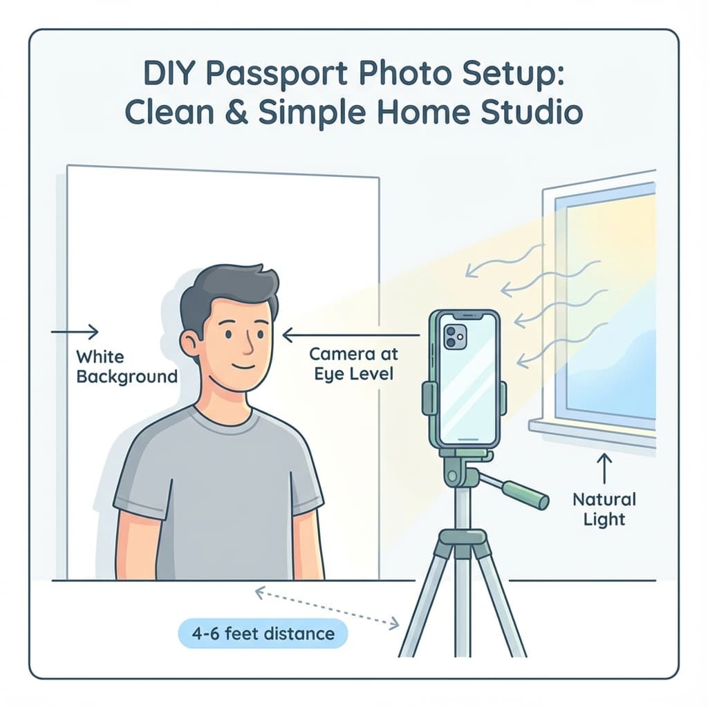 Passport renewal photo requirements - same 2x2 inch specifications as new passport