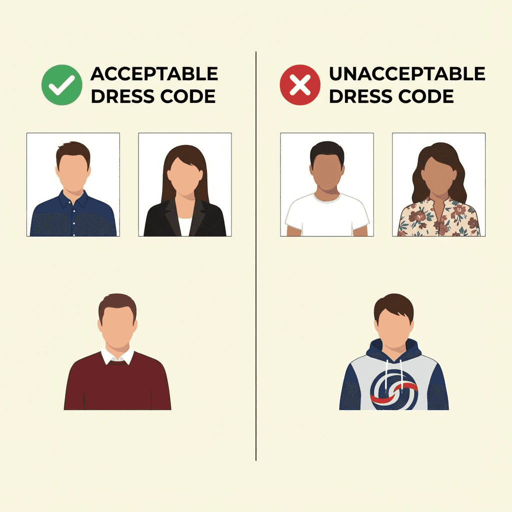 Passport Photo Dress Code