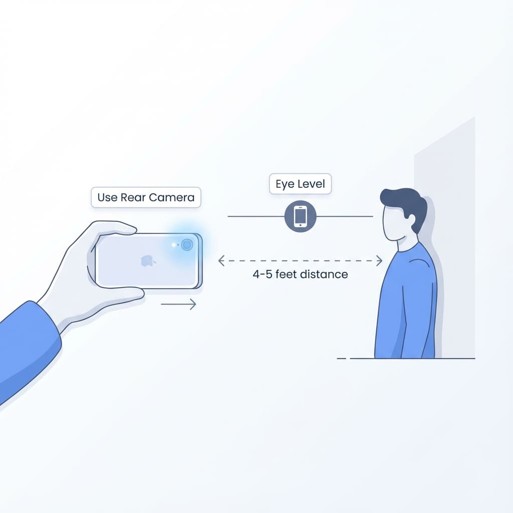 How to take passport photo with phone