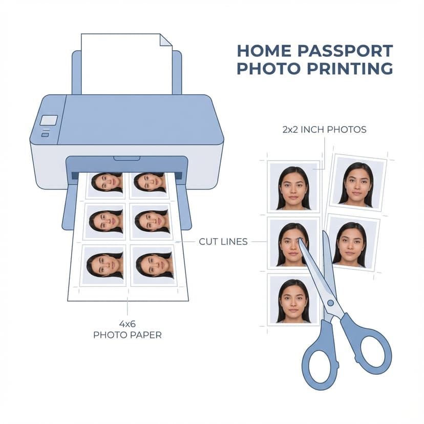 Print Passport Photos at Home